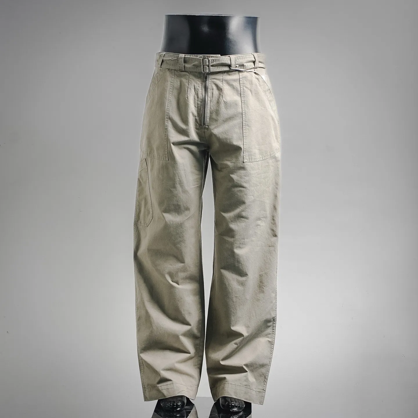 Upper body material picture ACNE/Studios 26SS dirty dyed overalls trousers (picture color)